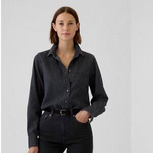 GAP Organic Cotton Denim Perfect Shirt